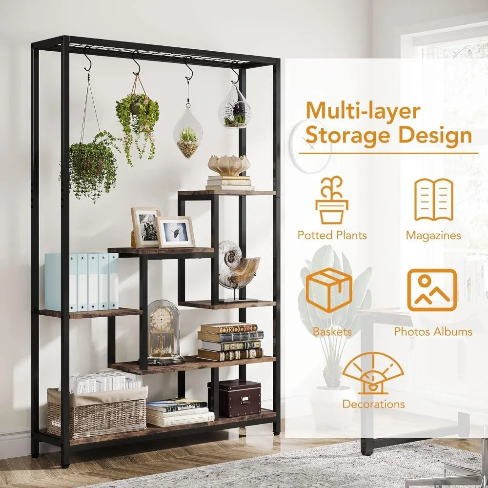 tall indoor plant shelves 5-Tier Tall Indoor Plant Stand – HouseHero Hub