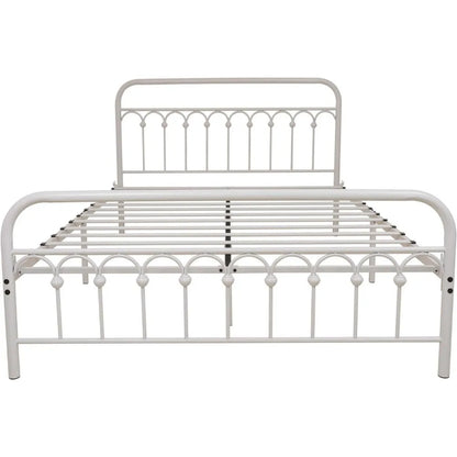 Bed Frame Queen Size with Vintage Headboard