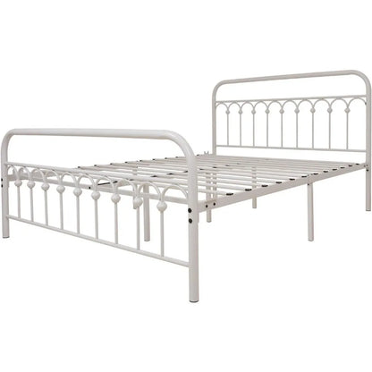 Bed Frame Queen Size with Vintage Headboard